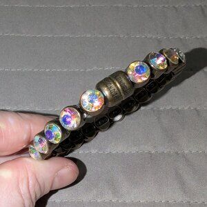 Plunder Magnetic Bracelet Flynn Iridescent Stones 5914